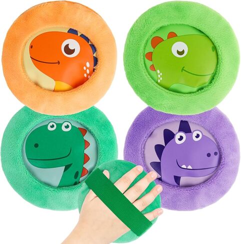 Hilph Kids Ice Packs for Boo Boos, Reusable Toddler Cold Packs with Soft Sleeves for Kids Injuries Cute Baby Ice Packs Hot Cold Therapy for Children's Pain Relief, Bump, Bruise, First Aid, 4 Pack in Saudi Arabia