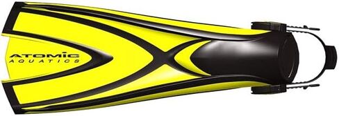 ATOMIC AQUATICS X1 Bladefin | Provides The Ultimate Power and Trust for Scuba Diving and Snorkeling | Firm & Short Blades | Easy to Put on and Stay on in Kuwait