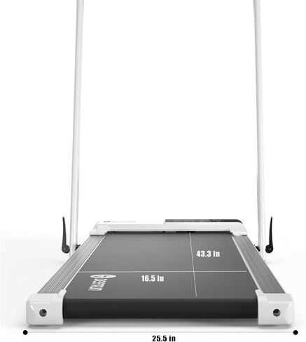 DeerRun 3 in 1 Folding Treadmills for Home, 3.0HP Powerful and Quiet Under Desk Treadmill, 300 lbs Capacity Foldable Walking Pad Treadmill with Remote Control and Space Saving, Free Installation in Saudi Arabia