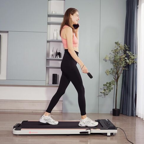 DeerRun 3 in 1 Folding Treadmills for Home, 3.0HP Powerful and Quiet Under Desk Treadmill, 300 lbs Capacity Foldable Walking Pad Treadmill with Remote Control and Space Saving, Free Installation in Saudi Arabia