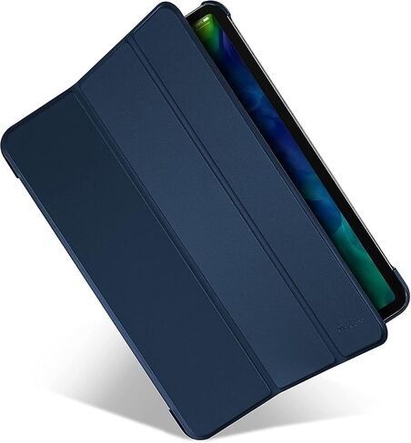 غطاء ProCase لجهاز Galaxy Tab S8 Plus 2022/ Tab S7 FE 2021/ Tab S7 Plus 2020 مقاس 12.4 بوصة، جراب واقٍ نحيف قابل للطي وغطاء خلفي ذكي لجهاز Galaxy Tab S8+ / S7 FE / S7+ مقاس 12.4 بوصة - أسود in Saudi Arabia