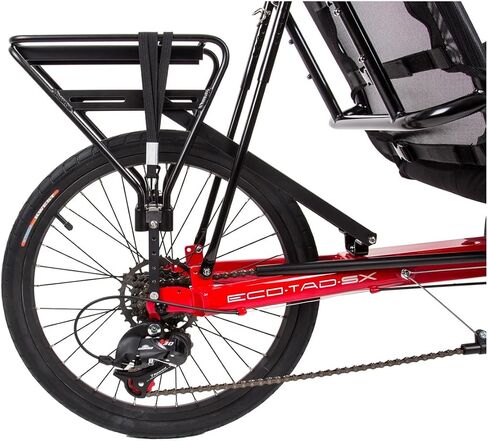 SunSkr Recumbent Rear Carrier, Fits Eco-Tad, Alloy, Black in Saudi Arabia