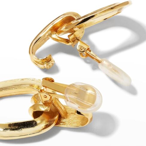 كينيث جاي لين مصقول وصلة قطرة مطرقة الباب كليب على الأقراط in Kuwait