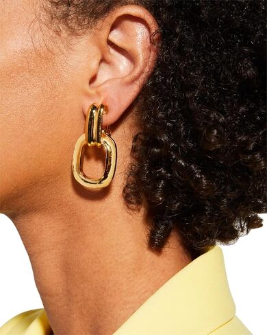 كينيث جاي لين مصقول وصلة قطرة مطرقة الباب كليب على الأقراط in Kuwait