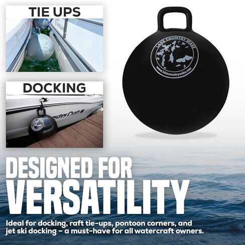 SAVur Inflatable Boat Fender with Fender Rope Lines 4 Pack of Boat Bumpers with Fender Lines for Boat Docking and Tie Ups in Saudi Arabia