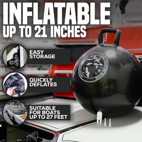 SAVur Inflatable Boat Fender with Fender Rope Lines 4 Pack of Boat Bumpers with Fender Lines for Boat Docking and Tie Ups in Saudi Arabia