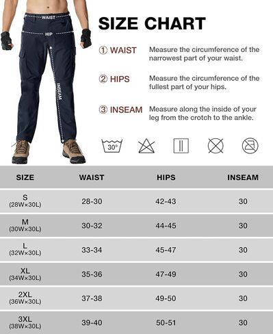 MOURCE Ripstop Work Pants for Men Stretch - Water Resistant Quick Dry Mens Tactical Pants with 9 Pockets in Kuwait