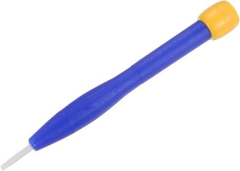 HARFINGTON Plastic Screwdriver 2.5mm Slotted Head Screw Driver Ceramic Repair Hand Tool with Rotatable Cover for High Frequency Maintenance Circuit Adjustment in Kuwait