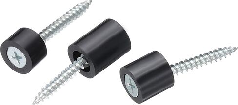 PATIKIL Round Electrical Outlet ABS Spacers Washer, 30 Pcs 12.2mm ID, 18mm OD, 4mm Length Without Threaded,Switch and Receptacle Spacers Hardware for M12 Screws in Saudi Arabia