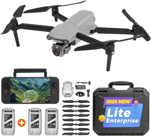 Autel Robotics EVO Lite 6K Enterprise, 1'' CMOS 6K Camera, F2.8~F11 Aperture,16x Digital Zoom, 40 Minutes Flight, 12KM Transmission Range, Autel Smart Controller SE V2 in Saudi Arabia