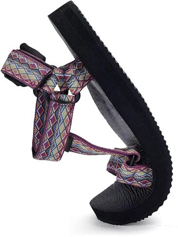 صنادل نسائية صنادل صيفية كاجوال للنساء مع نعل داخلي لحصيرة اليوجا ودعم قوس القدم، أحذية مائية خفيفة الوزن في الهواء الطلق in Kuwait