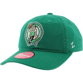 قبعة ZHATS النسائية القياسية Boston Celtics NBA مرخصة رسميًا وقابلة للتعديل صديقة للبيئة، لون الفريق، مقاس واحد
