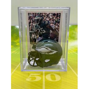 Philadelphia Eagles NFL Helmet Shadowbox w/LeSean McCoy card