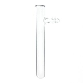 Eisco Labs - 125x16mm Borosilicate Glass Test Tube with Side Arm - Lab Equipment for Gas Collection, Distillation, and Chemical Reactions - Durable and Easy to Clean
