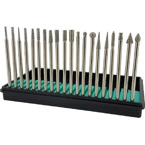 Diamond Burs 3/32" Shank 20pc Set