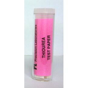 Eisco Labs Thiourea Paper Strips - Genetic Taste Testing (Vial of 100) - Model FSC1033 - Pack of 5