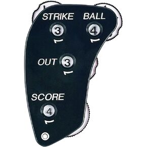 Markwort Precision Plastic Umpire Indicator Black 4-DIAL