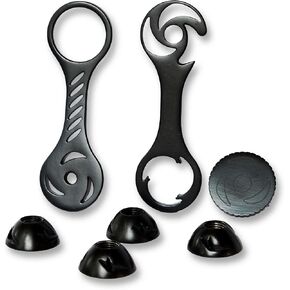NutLock Bike Wheel Locks Front and Rear Security Axle Nut and Wrench