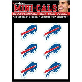 WinCraft NFL Buffalo Bills Face Tattoos, Team Colors, One Size
