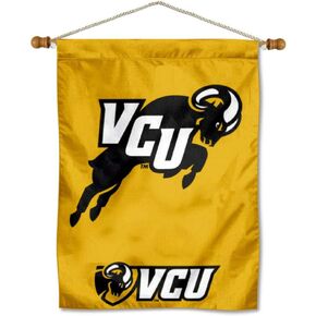 Virginia Commonwealth Rams Banner with Hanging Pole