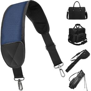 Golf Bag Strap Replacement Golf Bag Shoulder Strap Star Single Padded Shoulder Strap Adjustable Golf Bag Straps Waterproof Star Golf Bag Backpack Straps
