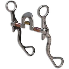 Equine Santa Maria Collection Port With Roller Bit