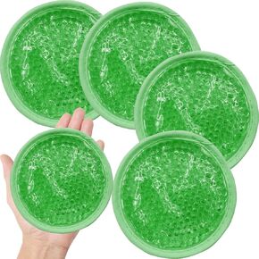 حزمة جل الثلج، عبوة ساخنة وباردة قابلة لإعادة الاستخدام للإصابات، وتخفيف الألم، وأسنان الحكمة، والإسعافات الأولية، والرقبة، والرأس، والذراعين، والساقين، 4 عبوات (أخضر) in Kuwait