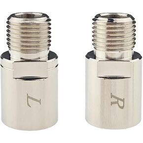 Bike Pedal Extenders, Fit 9/16 inch Spindle Pedals Bike, Extend by 20mm/0.79inch
