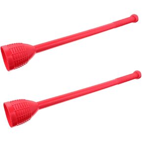 Kisangel 2pcs Snowball Stick Snowball Maker Toys Snow Maker Snow Fight Snowball Throw Toy Snow Game for Kids Snow Slinger Snow Winter Toy Child Long Handle Plastic Snowball Clip