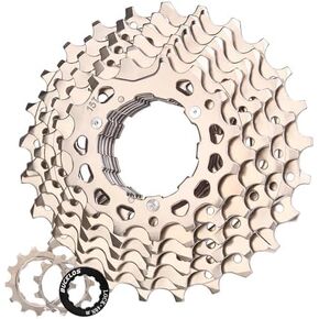 BUCKLOS 8/9/10/11/12 Speed Cassette Ultra-Light 11-25/28/32/34/36/40/42/46/50/53T Bike Cassette Fit Mountain Bike/Road Bike/XC/DH/AM,Compatible with Shimano Sram HG Hub Driver…