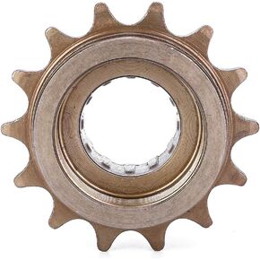 Keenso Single Speed Freewheel, 14T Metal Single Speed Flywheel Mountain Freewheel Rear Sprockets Accessory for Mountain Road