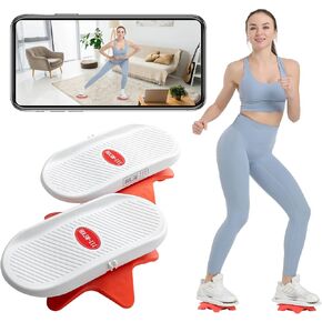 Ab Twister Board,Twister Exercise Board,Waist Twisting Disc-Ab Board Exercise,Twisting Stepper,Waist Trainer Trimmer,Ab Board-for Ab Exercise Abs Core,Slimming Waist Full Body Toning Workout Home Gym