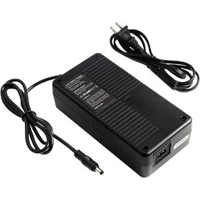 5A Fast Output 29.4V Scooter Charger DC Port, Universal 29.4v Charge for 25.2V Lithium Battery, Pocket Mod, Sports Mod, Electric Scooter, e-Bike,US Plug 100-240V, DC 5.5x2.5mm Port