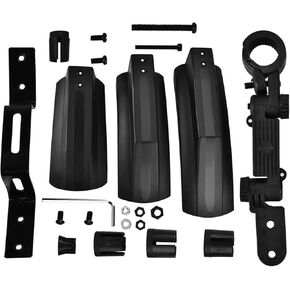 Fat Bike Fenders, Bike Mud Guard, Bike Mudguard Set, Bicycle Front Back Rear Tire Mud Guard Kit Quick Release Bike Mudguard Mountain Bike Fender for Outdoor Cycling