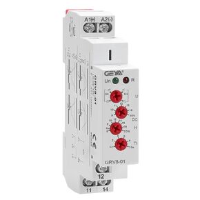 Single Phase Overvoltage or Undervoltage Monitoring Sensitive Relay 1SPDT 10A (GRV8-01,AC/DC110V-240V)