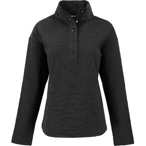 Cutter & Buck Hunts Point Eco Textured Fleece Recycled Womens Snap Pullover