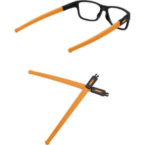 Replacement Temples Arms Legs Compatible with Oakley Marshal MNP OX8091 Glasses - Black