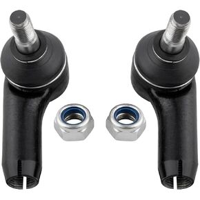2Pcs Front Driver and Passenger Side Outer Tie Rod Ends Replacement Fit For Audi 100/100 Quattro 200/200 Quattro 5000 Quattro A6 A6 Quattro S4 S6 V8 Quattro Replace# ‎ES2752 ES2753