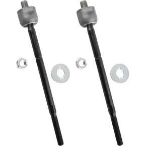 2pcs Front Inner Tie Rod End Steering Tie Rod End Kit Fit For Nissan 200SX 1995 1996 1997 1998, For Nissan Sentra 1995 1996 1997 1998 1999 2000 2001 2002 2003 2004 2005 2006 Replace# EV380