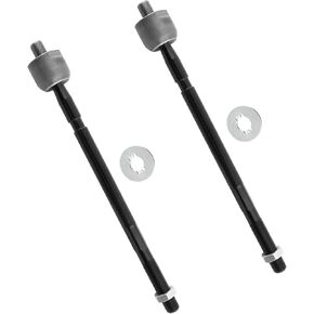 2Pcs Front Inner Tie Rods End Links Left Driver & Right Passenger Fit For Toyota Tacoma 2005 2006 2007 2007 2008 2009-2015 (Base, X-Runner 2WD Models - Not for Pre-Runner) Replace# EV800234