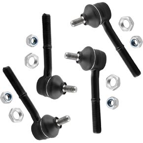4pcs Outer and Inner Tie Rod Ends Kits Left Driver & Right Passenger Fit For Nissan D21 1994 4WD, For Nissan Pathfinder 1993-1995, For Nissan Pickup 1995-1997 4WD Replace# ES3375 ES3376