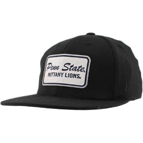 ZHATS Standard NCAA Officially Licensed Fitted Hat M15Z Brick Black, Large