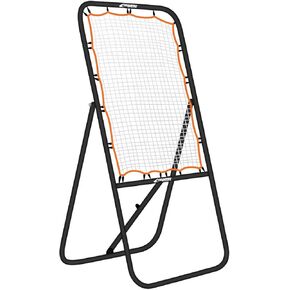 CHAMPRO Lacrosse Rebound Screen BLACK, ORANGE, 4’ x 3’