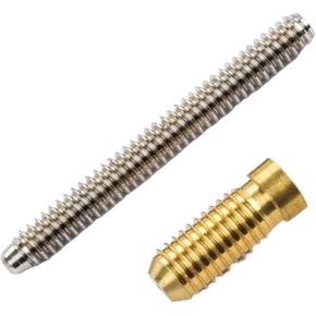 Premium Stainless Steel Pool Cue Joint Pin - Durable and Lightweight Shaft Fittings