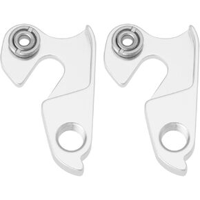 2Pcs GH-022 Bike Bicycle Rear Mech Derailleur Gear Hanger Drop Out with Screws Rear Derailleur Hanger for Mountain Road Racing Bike Cycling Replace Part