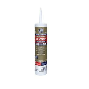 GE 2812562 Advanced Silicone 2 Kitchen & Bath Sealant, Clear, 10.1-oz. - Quantity 12