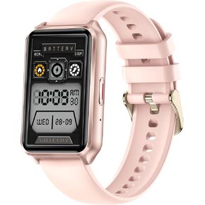 1.57" Fitness Tracker Watch24/7 Heart Rate Sleep Blood Oxygen Monitor,IP68 Waterproof Smart Watches Step Calorie Counter Pedometer Health Activity Trackers SmartWatch for Women Men-(Black)
