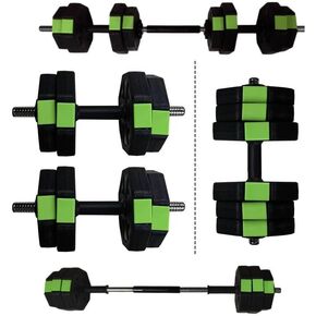 30/44 Lbs Adjustable Dumbbell Set With Iron Grip for Home Gym