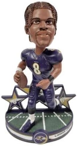 FOCO Lamar Jackson (Baltimore Ravens) NFL Superstar Series Bobblehead in Saudi Arabia