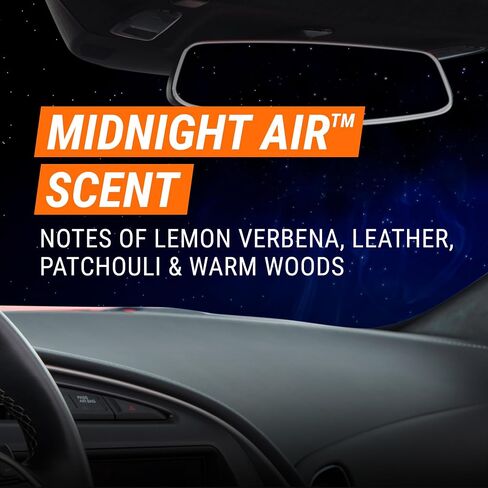 Fresh FX Smoke X Car Odor Eliminator Spray Pump by Armor All, On-The-Go Car Air Freshener Spray, Midnight Air Scent, 0.15 Oz in Saudi Arabia